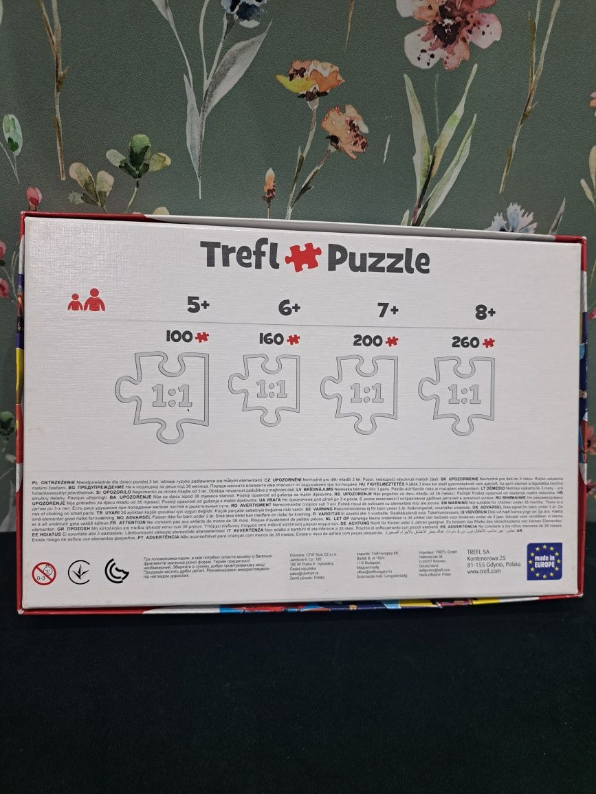 Puzzle Strażak Sam 100 dla dzieci