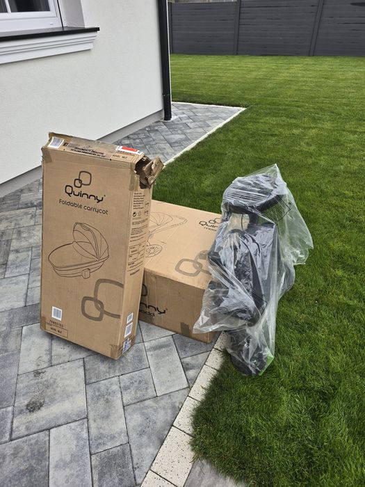 Wózek Quinny Moodd, spacerówka i gondola + akcesoria