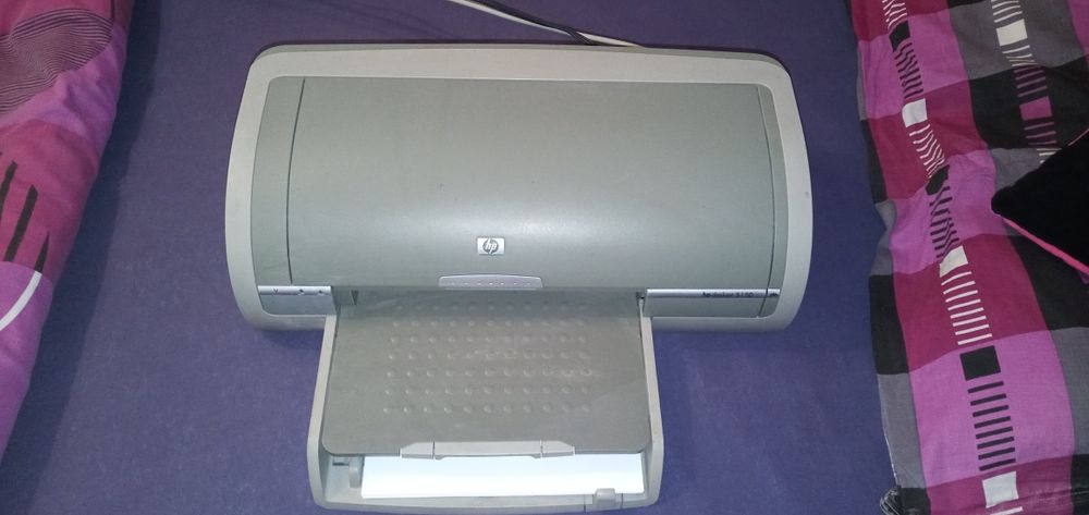 Kolorowa drukarka HP deskjet 5150 z tuszami