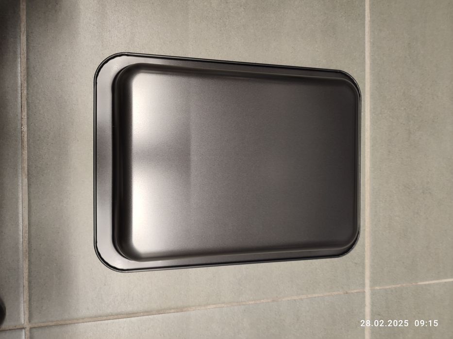 Nowa czarna blacha forma do lasagne Zenker