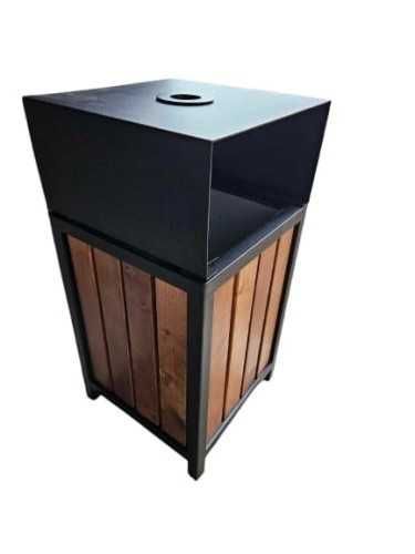 Kosz na śmieci z popielnicą producent, atest, różne rozmiary i kolory