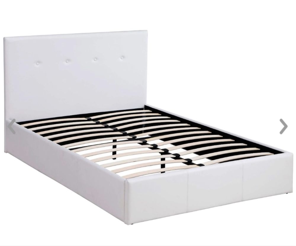 Cama de casal NOVA em branco