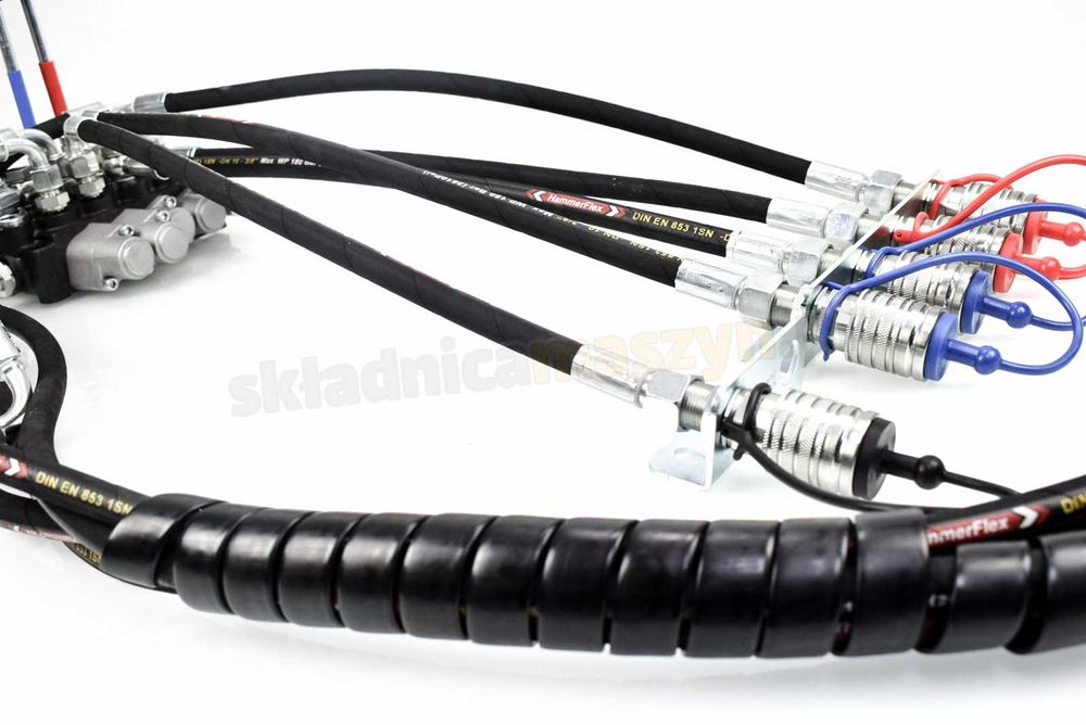 Rozdzielacz hydrauliczny 4 sekcyjny RSUS 2812/3512 MF ferguson 235/255