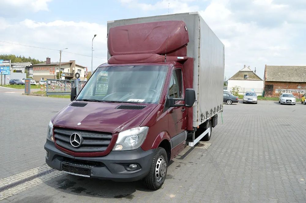 Mercedes-Benz SPRINTER 519 FIRANKA EURO 6  *WIDEO* NR.61 1. Wł. Automat FIRANKA+DRZWI Hak 3500 kg Salon PL