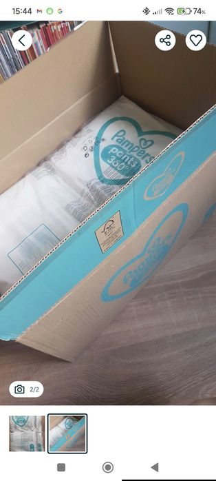 Pampers do pani Renaty