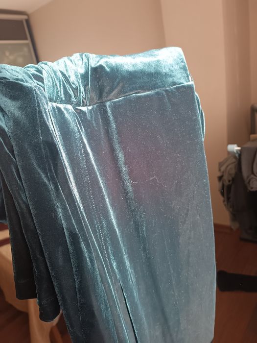 Бархатне велюрове котельне плаття