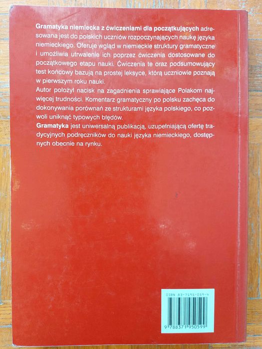 Stanisław Bęza "Gramatyka niemiecka z ćwiczeniami dla początkujących"