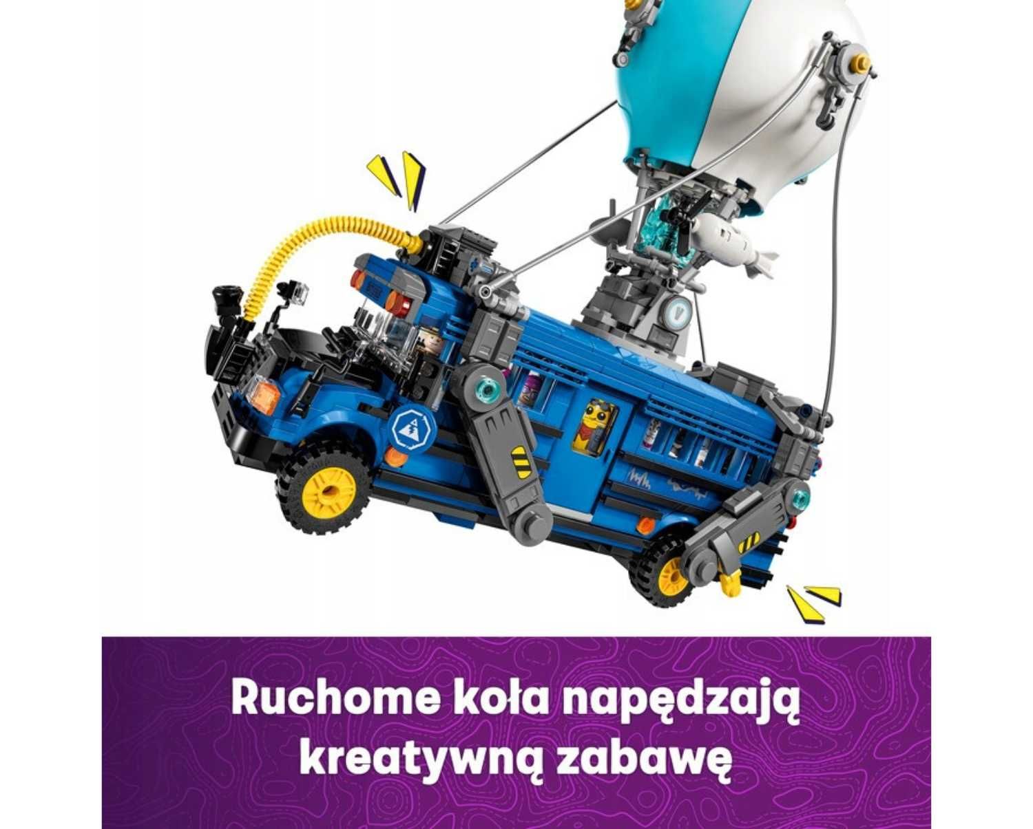 LEGO Fortnite Bus Bojowy 77073 Zestaw LEGO Fortnite Dla Dzieci NOWY!