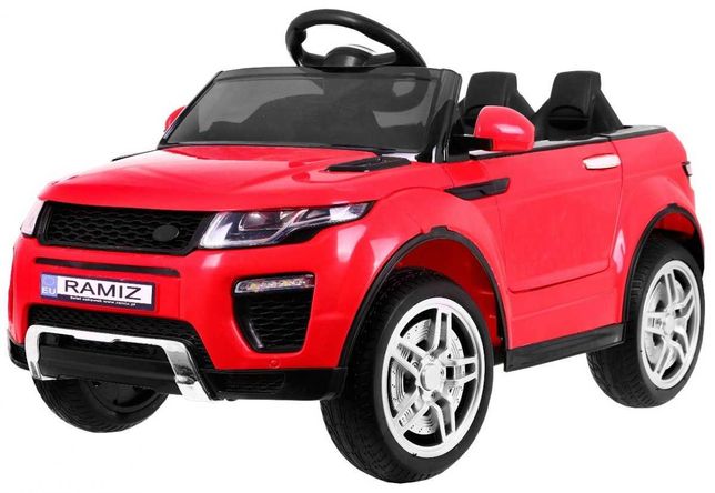 Autko auto Pojazd Dla Dzieci Rapid Racer Czerwony na akumulator