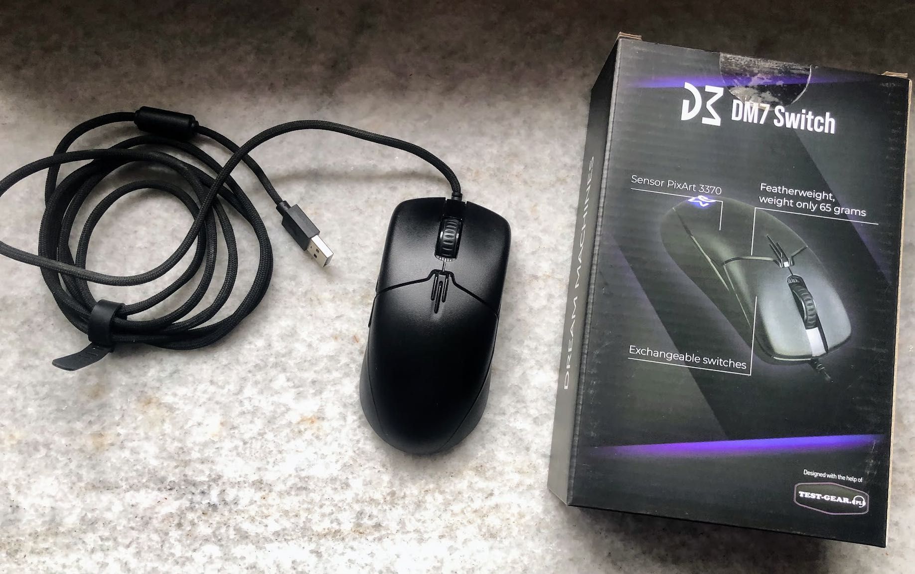 Mysz przewodowa DM7 Switch Dream Machines