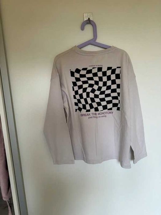 Bluzka z Długim rękawem Zara