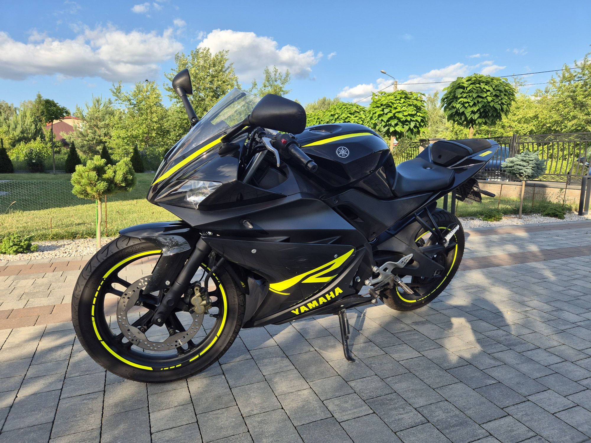 Yamaha r125 obniżone zawieszenie