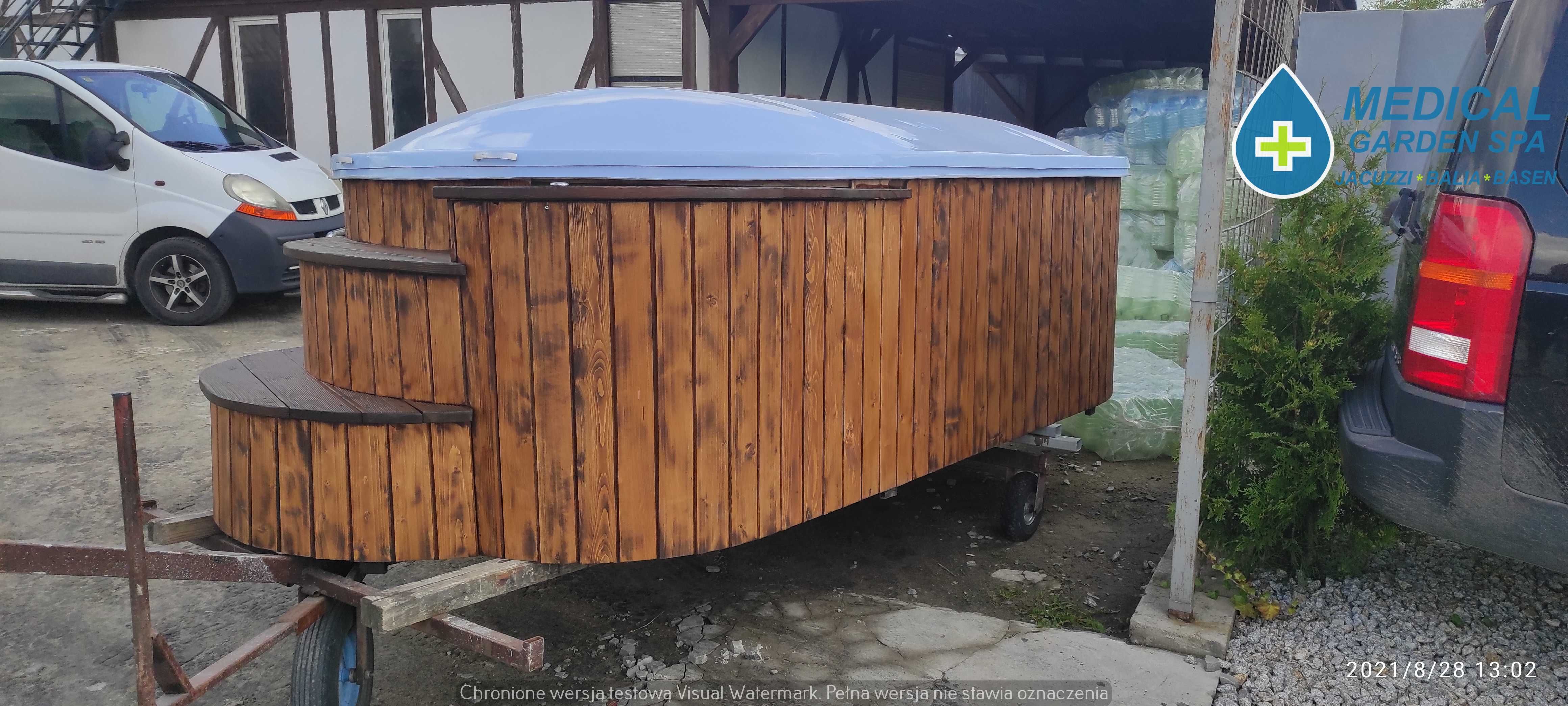 Schwimmbad basen GWARANCJA import transport gratis jacuzzi ogród