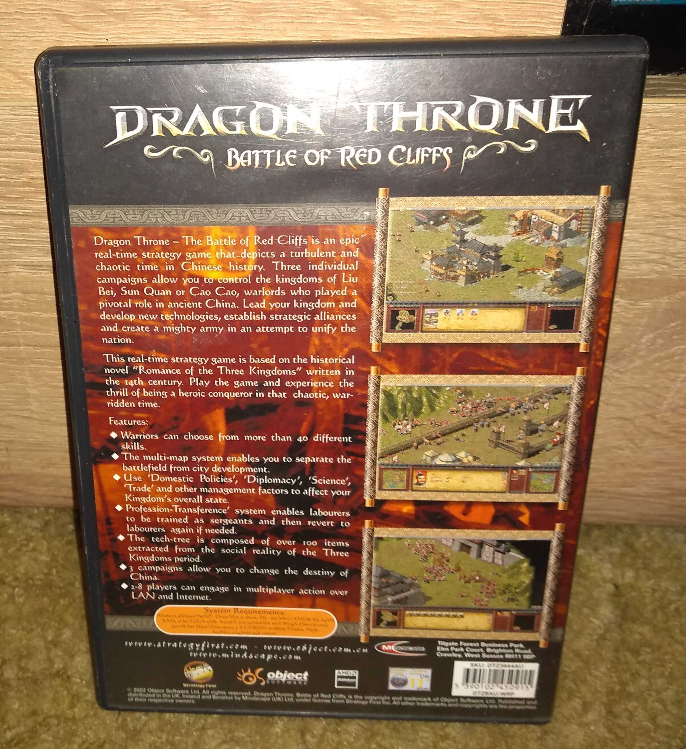 Dragon Throne Battle Of Red CLIFFS / PC / BDB / ANG
