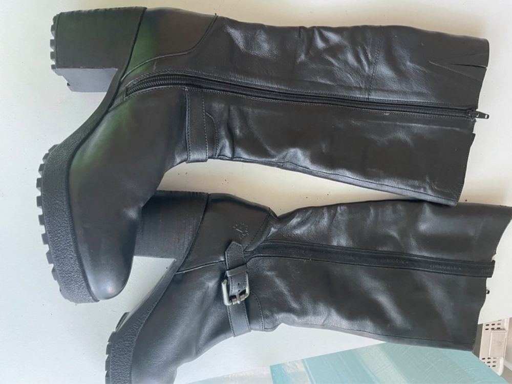 Botas de cano alto, Lumberjack, tam 40, em bom estado