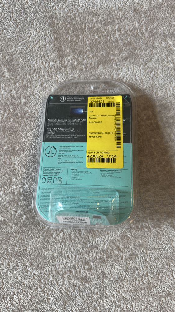 Conjunto Logitech: Teclado MX Keys + Rato M590 (Novo-Selado)