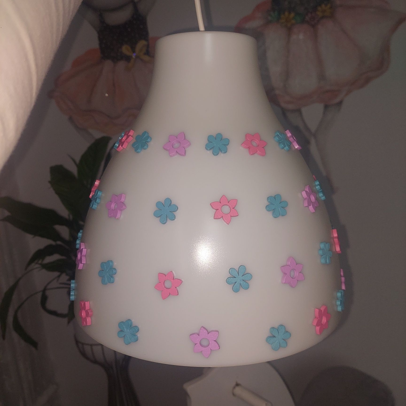 Zestaw lampa i lampka nocna