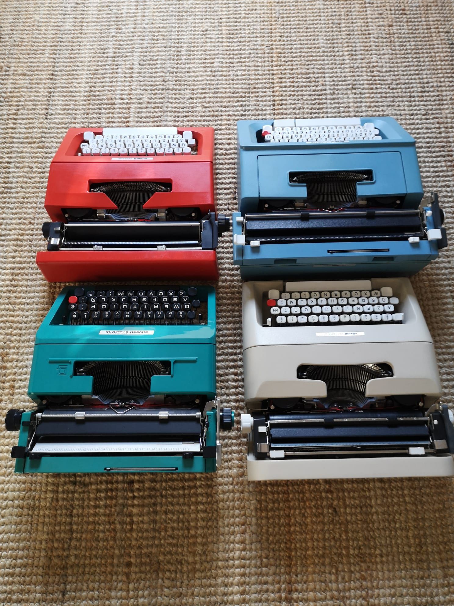Máquinas de escrever Olivetti