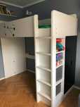Łóżko białe Ikea