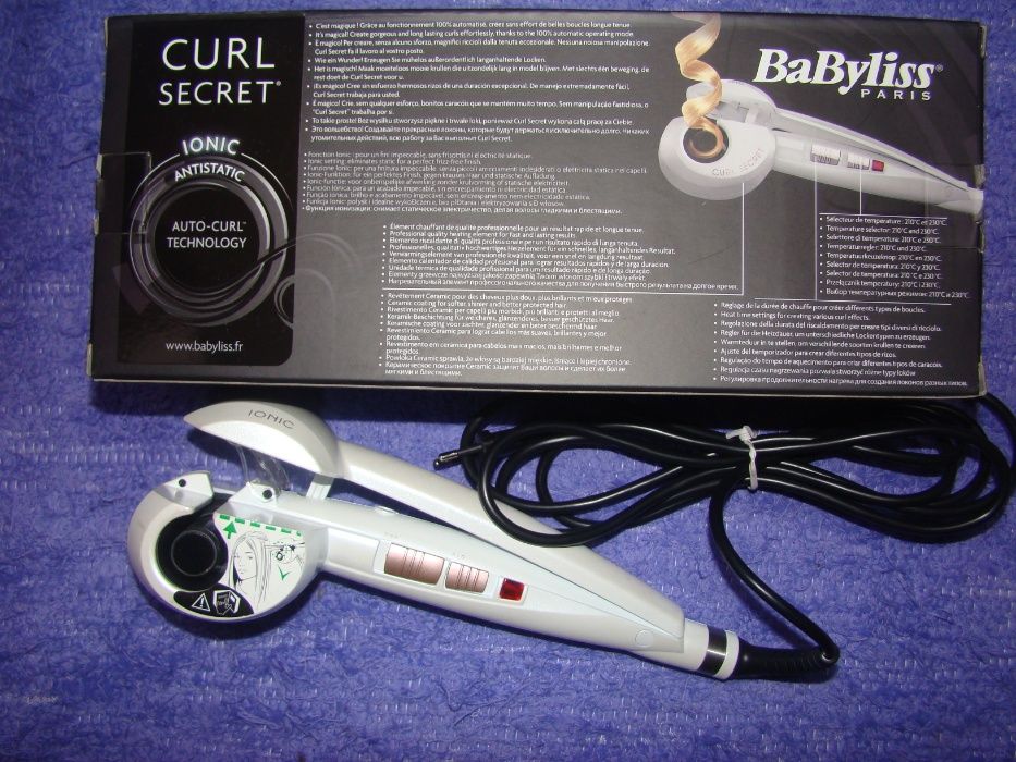 Encaracolador de cabelos - Babyliss - Curl Secret ionic