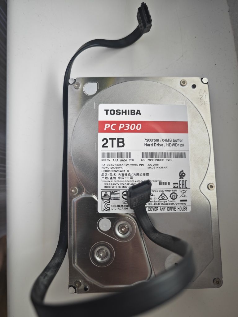 Dysk twardy 2 TB Toshiba P300