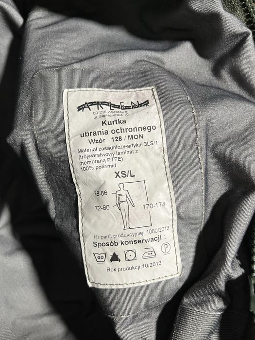 Ubranie ochronne Gore-Tex XS/L wojskowe mon