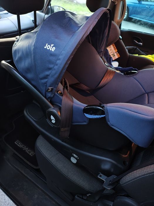 Fotelik samochodowy Joie z bazą ISOFIX 0-13 kg nosidło Deep Sea
