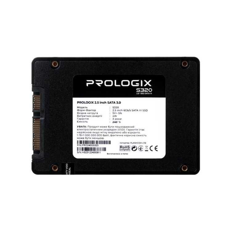 SSD диск Prologix S320 2.5" SATAIII TLC 240GB
