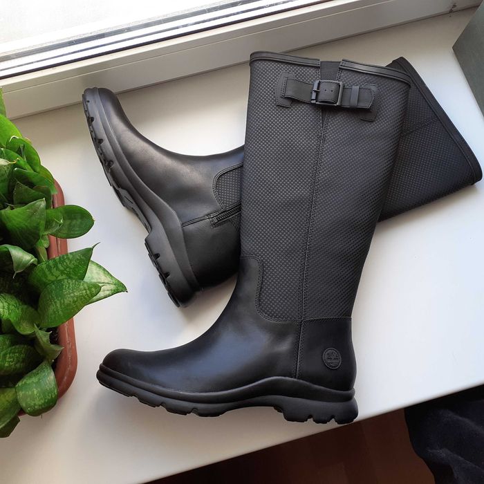 26см Timberland Шкіряні водонепроникні демі черевики Оригінал Сапоги