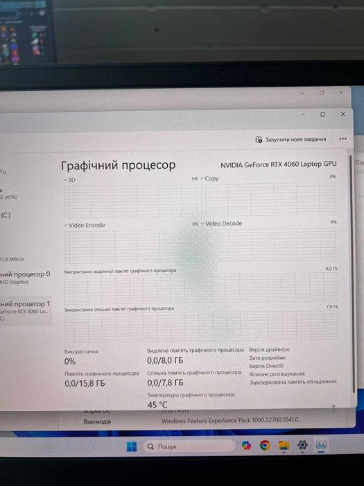 Ігровий ноутбук Dell g15 rtx 4060 i7-13650hx