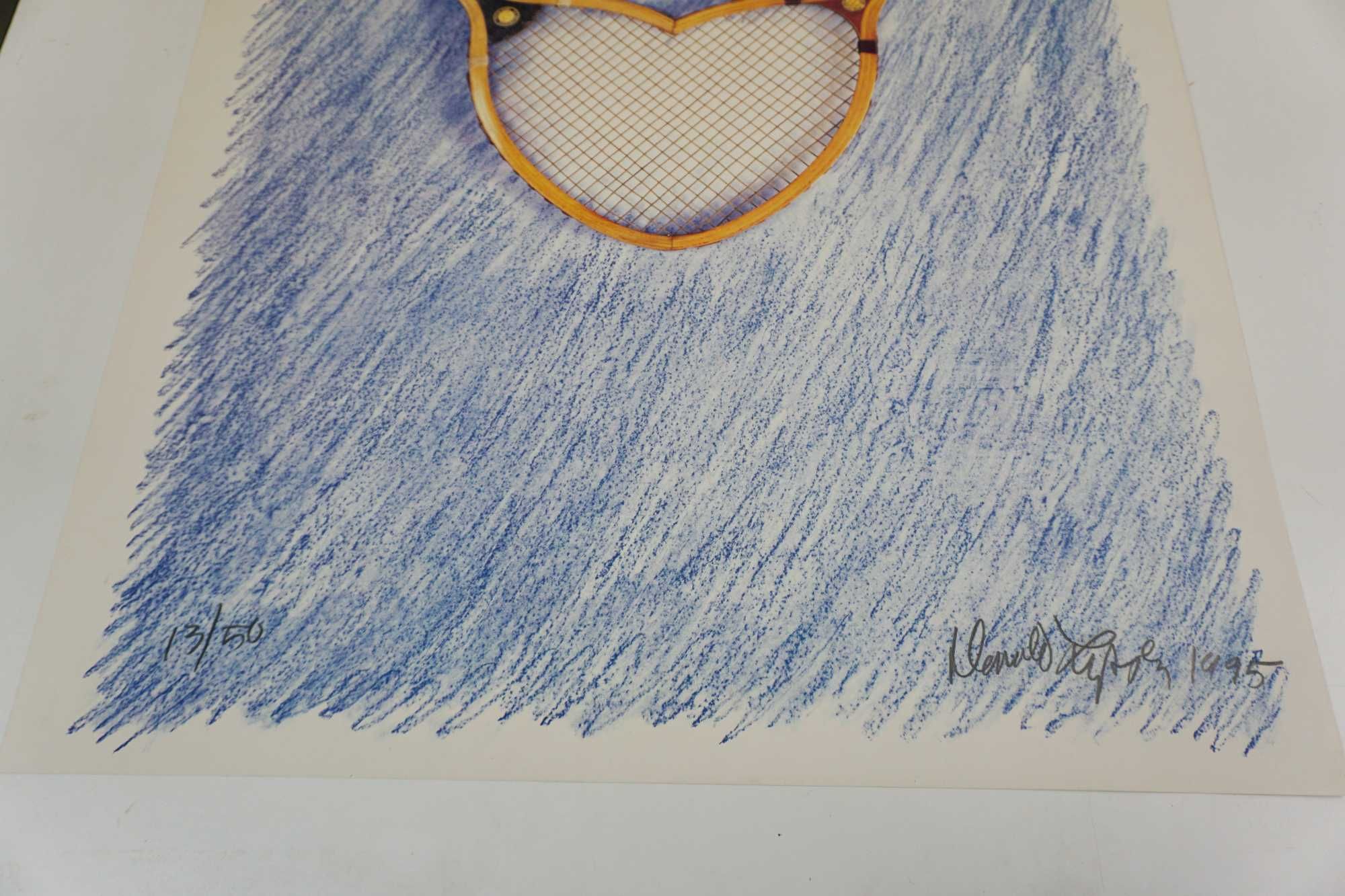 Serigrafia de Donald Lipski - Roland Garros 1995