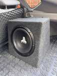 Subwoofer + wzmacniacz Kicx / dobry Bass