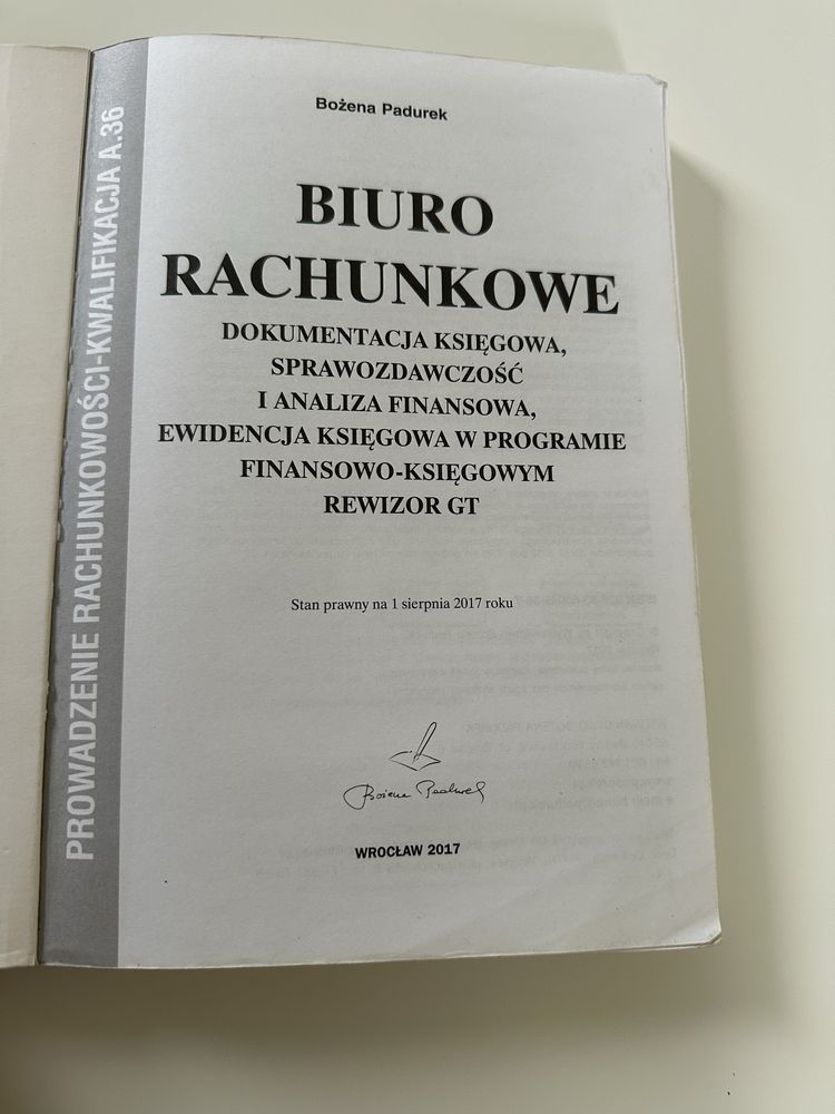 Książka Biuro Rachunkowe - B. Padurek