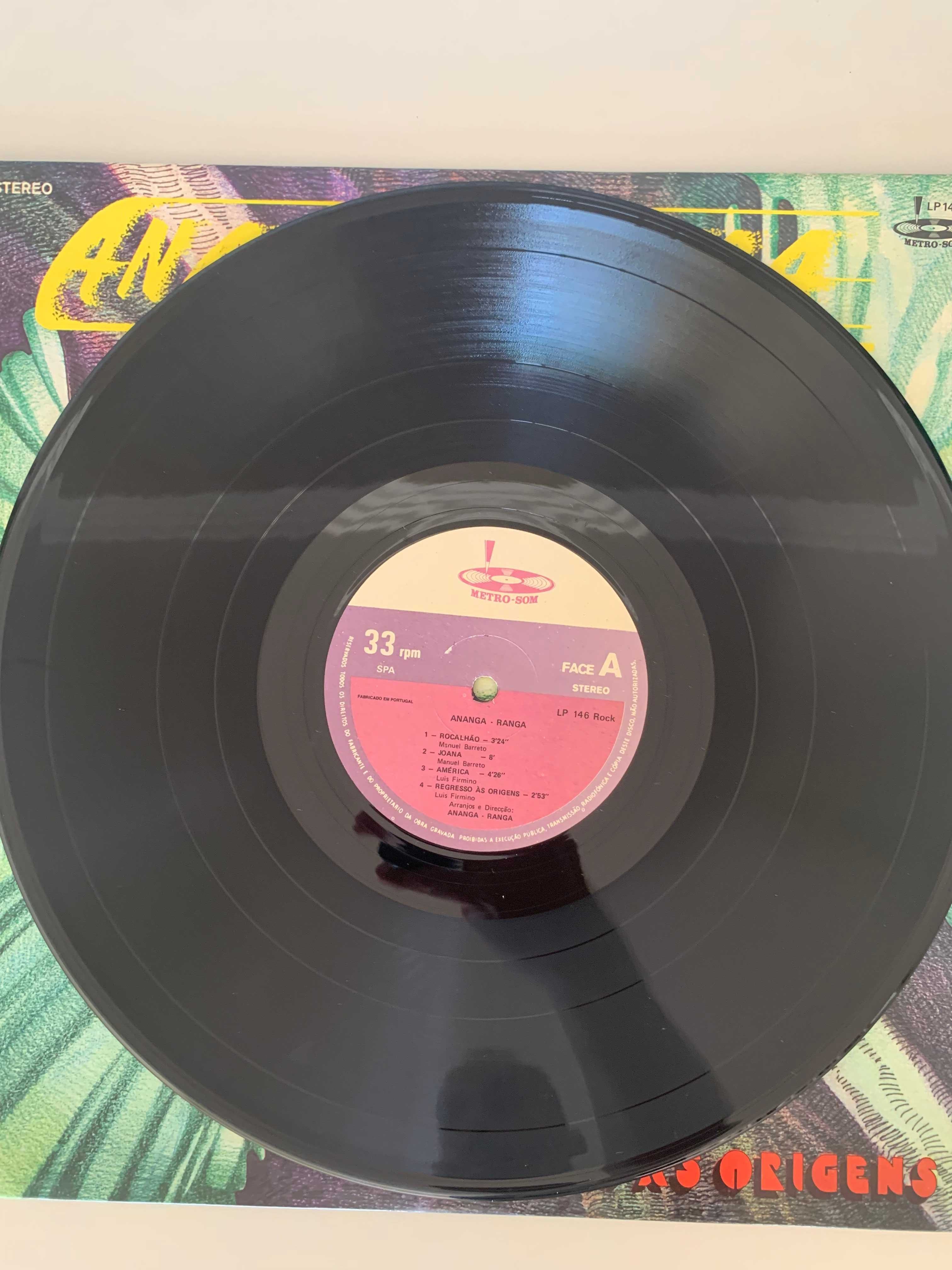 Disco Vinil - Ananga-Ranga  - Regresso as origens