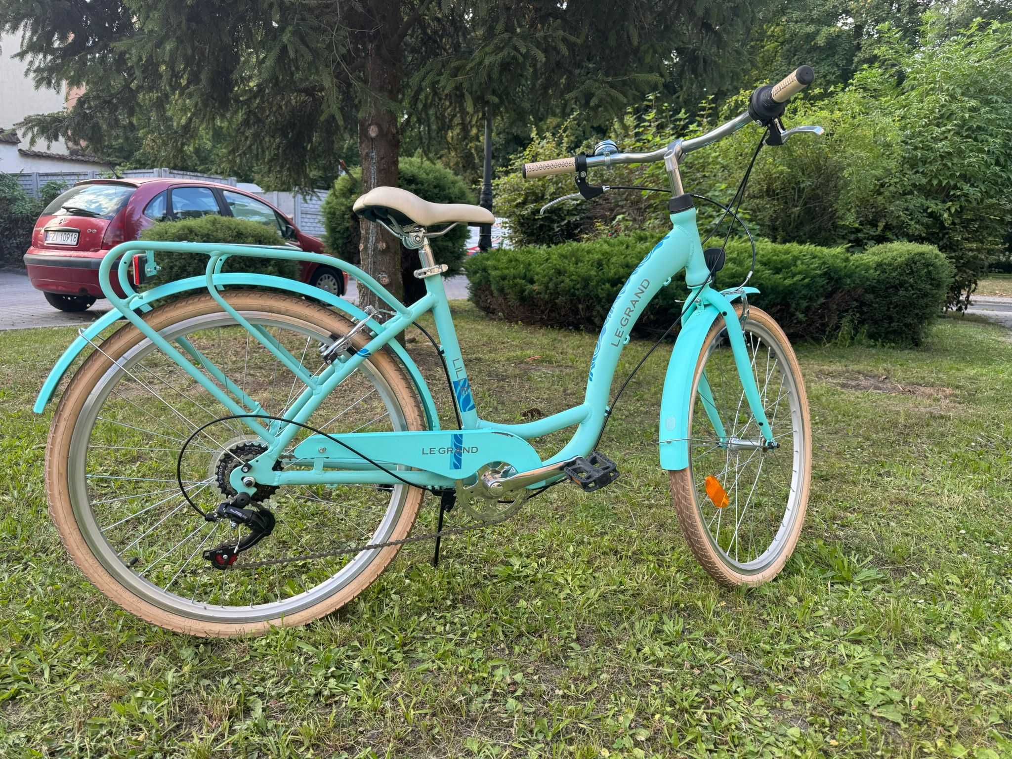 Rower Le Grand Lille (pistacjowy, rama 17" koła 26")
