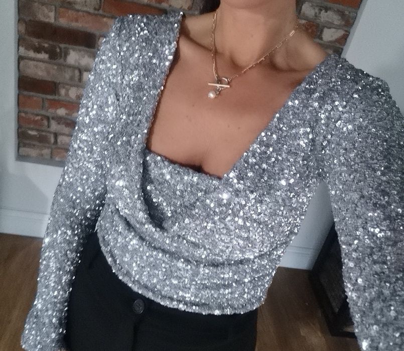 Zara Body Damskie S cekiny