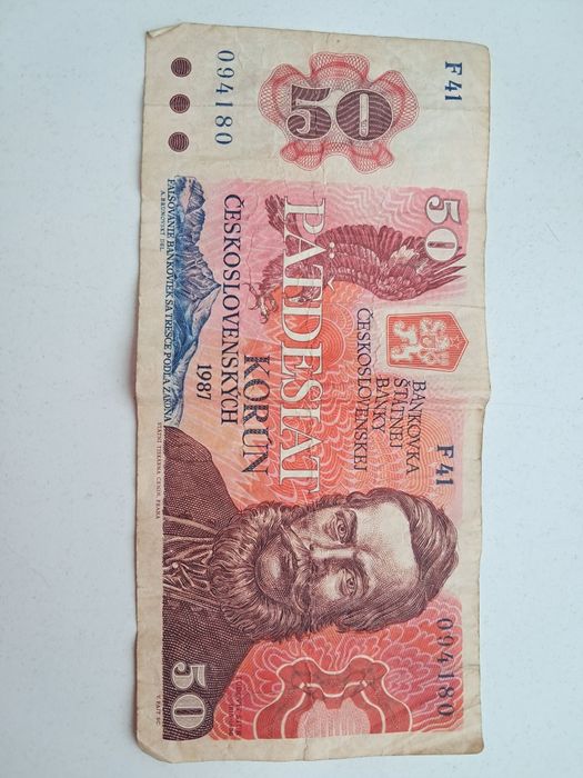 Czechosłowacja  banknot 50 koron 1987 r.