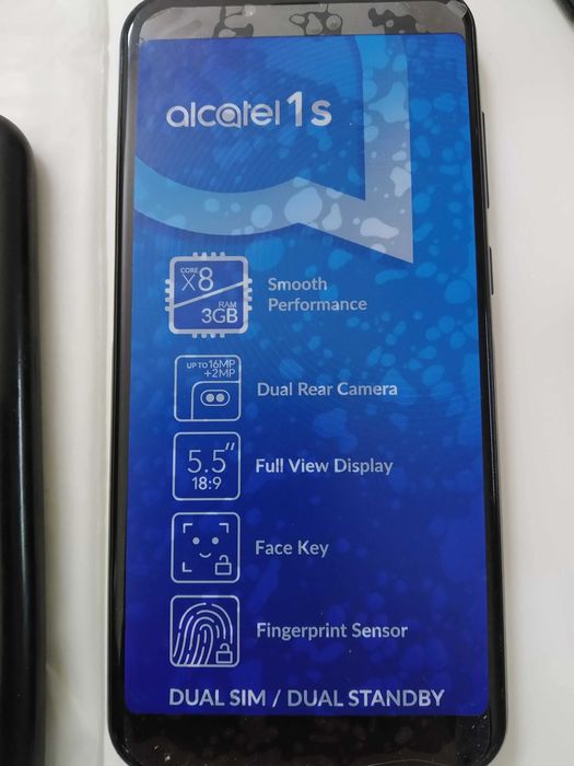 **Alcatel 1S, 3/32GB (nao carrega)**