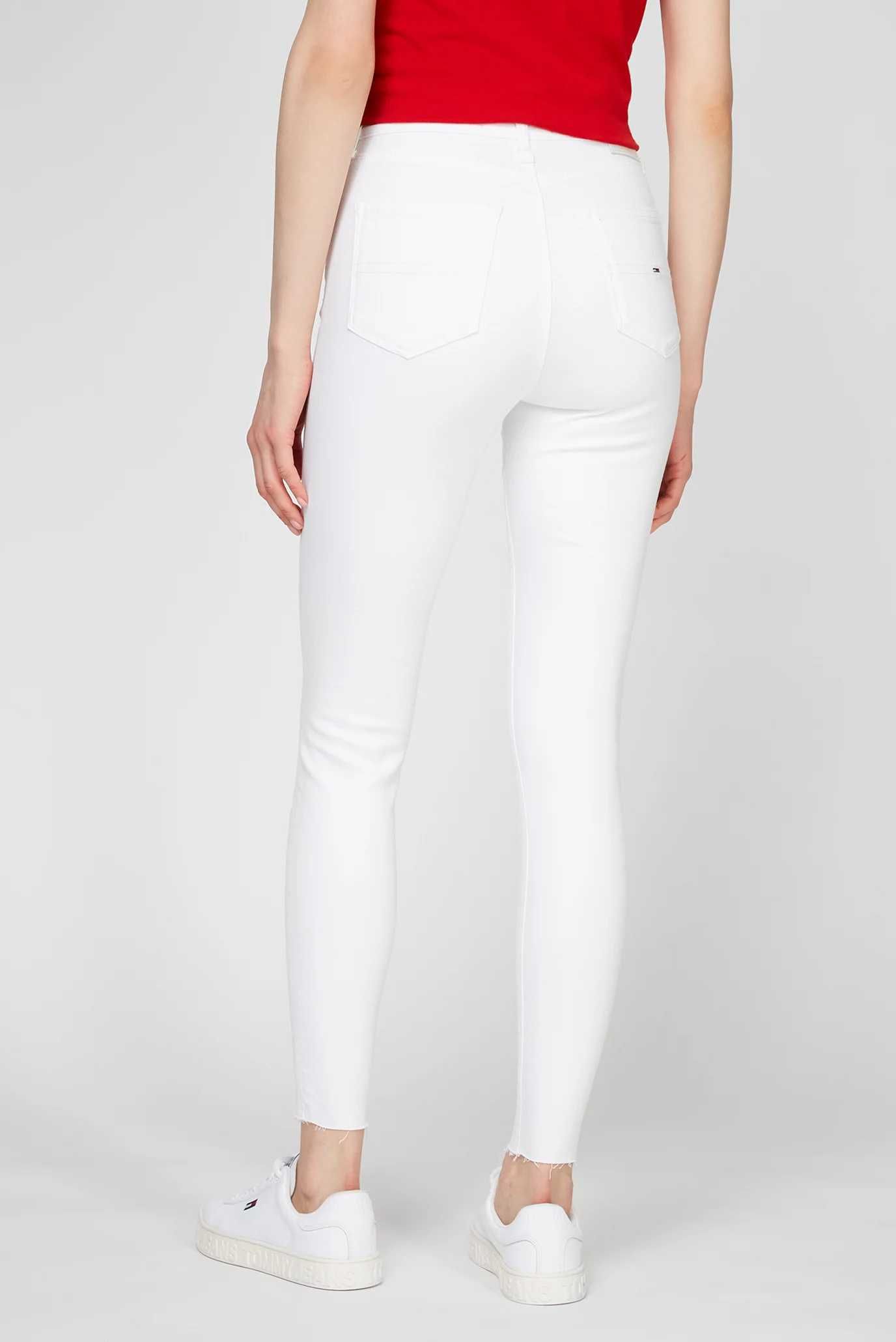 Женские белые джинсы скинни Tommy Hilfiger Sylvia Skinny Оригинал