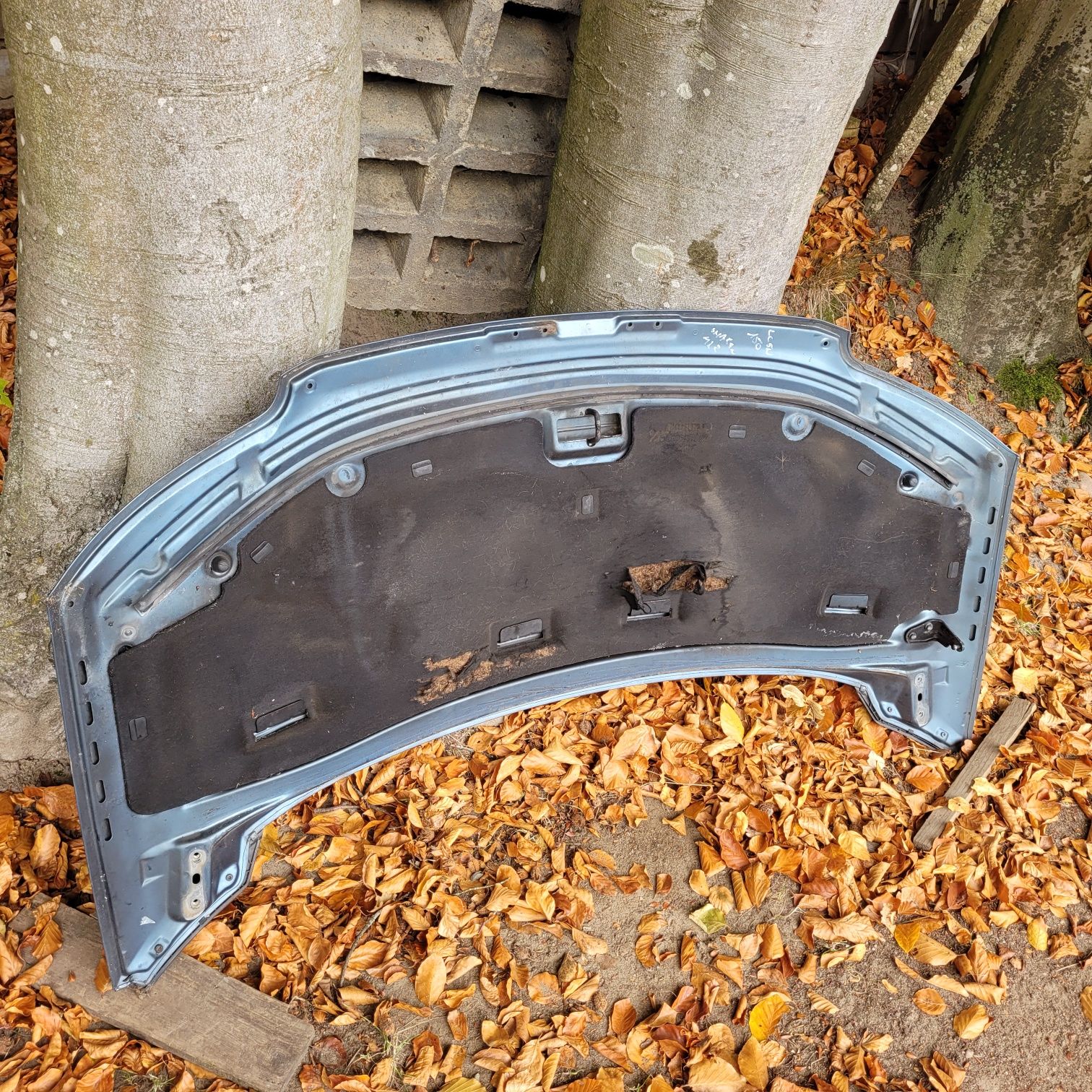 Maska pokrywa silnika vw sharan mk2 2002r kod lakieru LC5W