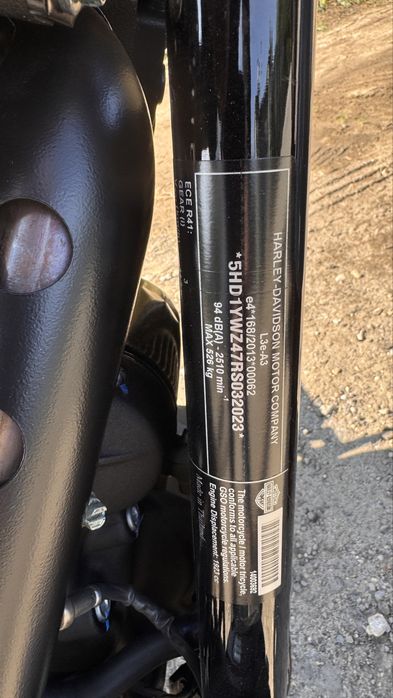 Harley Davidson Softail Low Rider S 117” cali