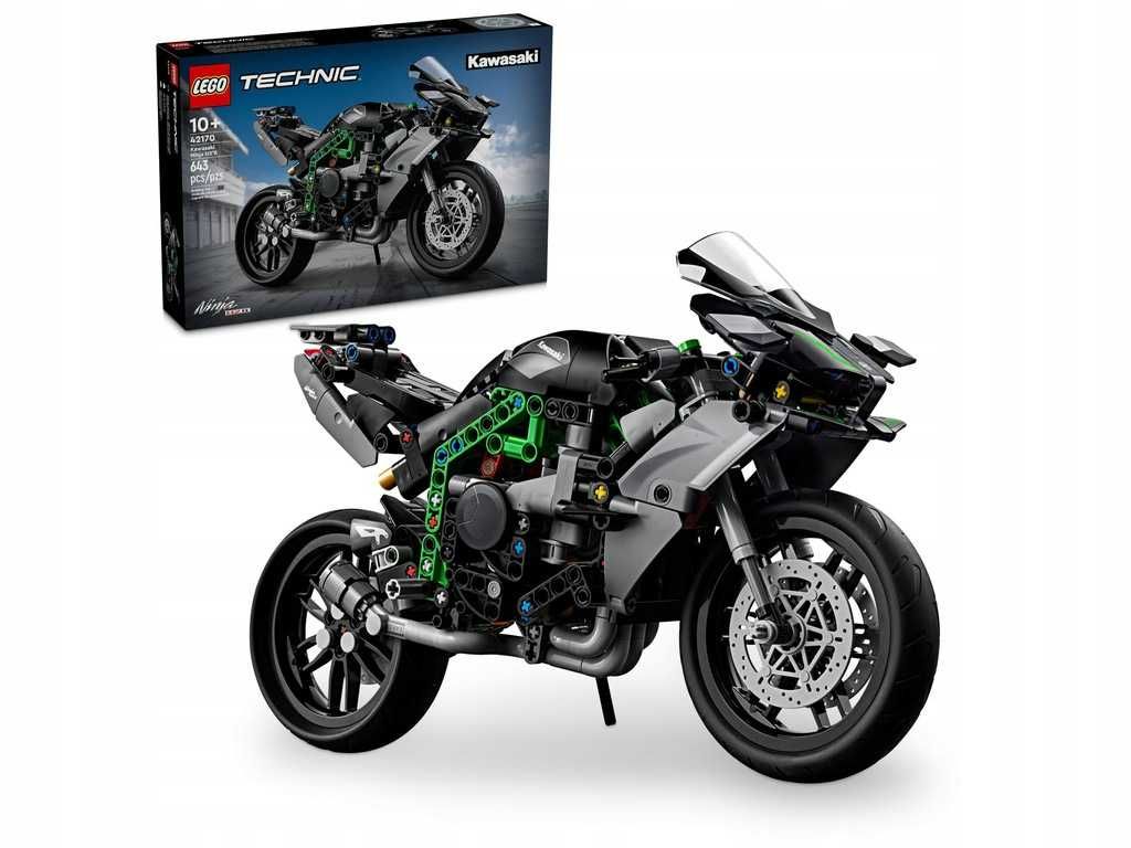 Super zestaw klocków LEGO Technic 42170 motocykl Kawasaki Ninja H2R