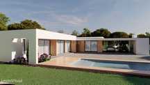 Moradia isolada T3 com abrigo / parqueamento privado e zona de lazer -