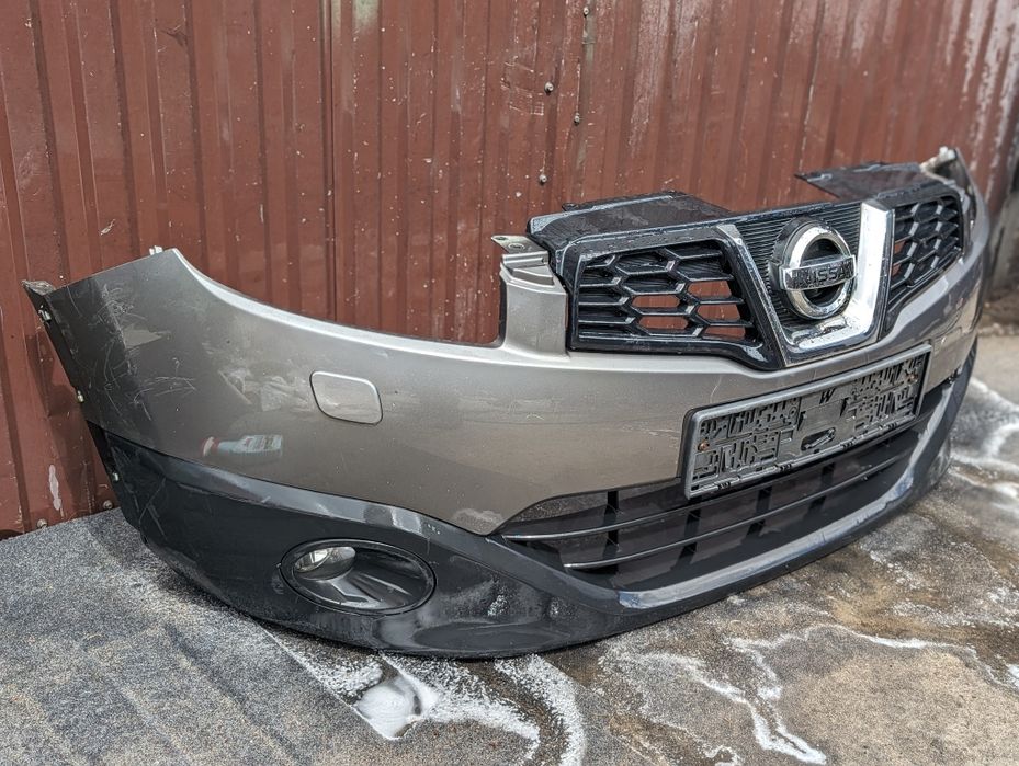 Передній бампер nissan qashqai j10 рестайлинг