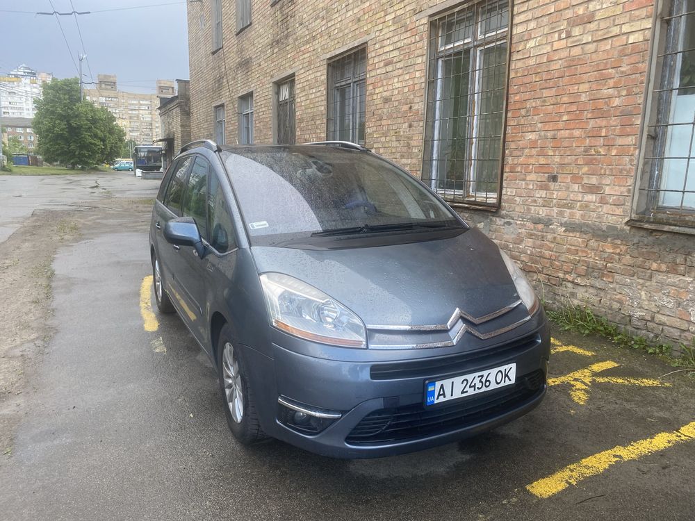 Citroen c4 grand picasso 2007  2л. турбо-дизель, 6-ступ. робот