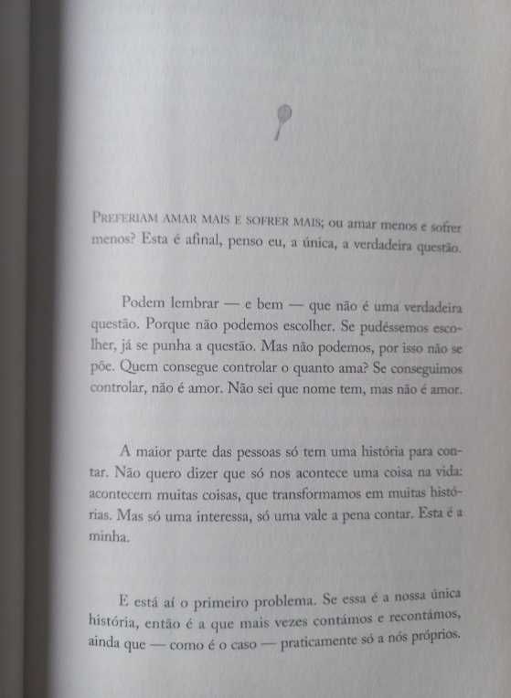 A Única História - Julian Barnes