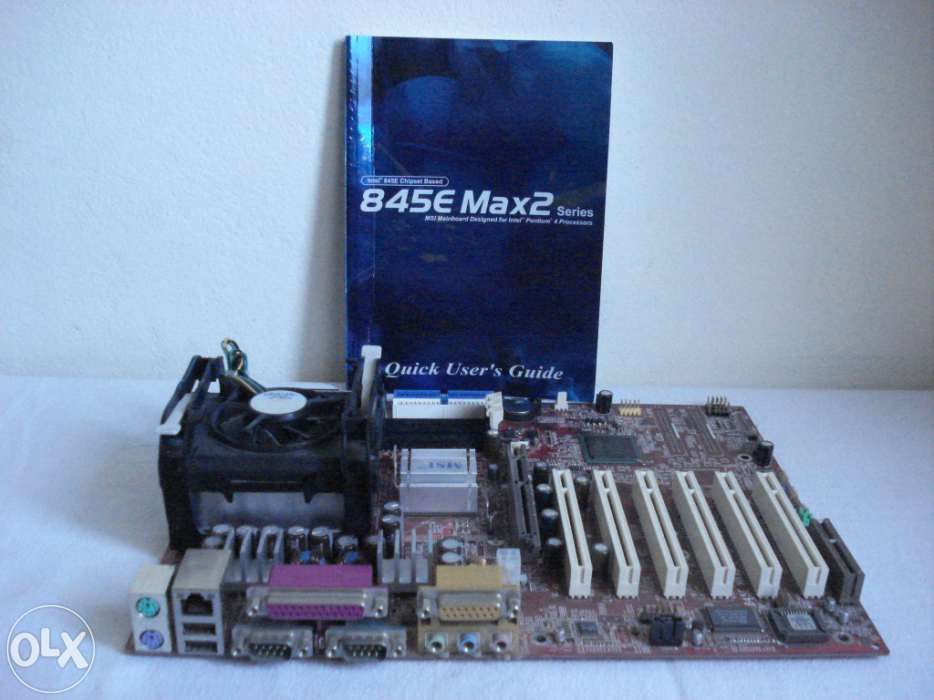 Motherboard + CPU + Cooler + Manual