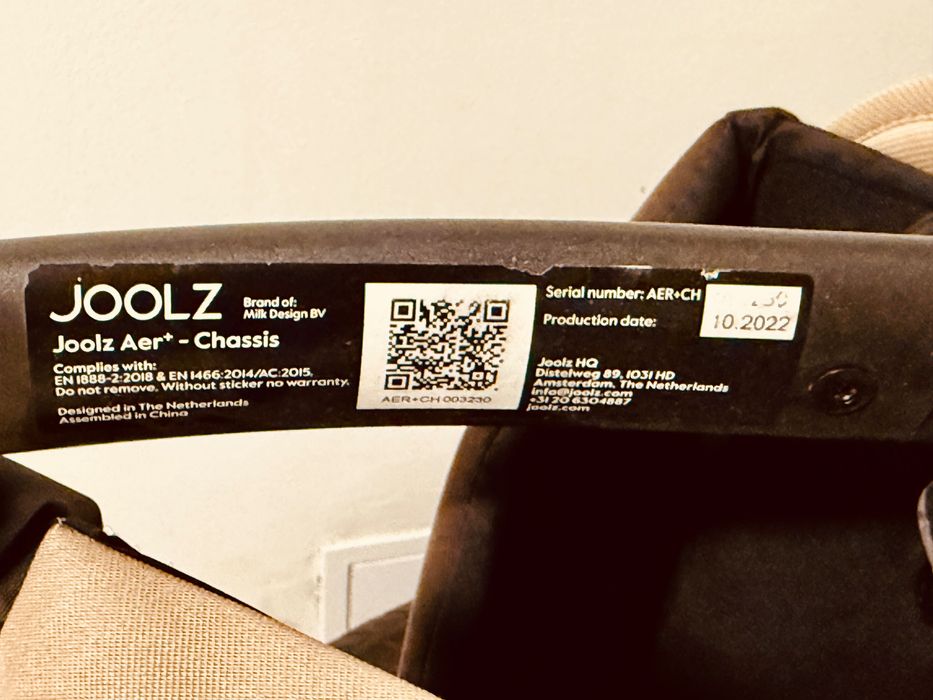 Sprzedam wózek spacerowy Joolz Aer² – kolor Sandy Taupe