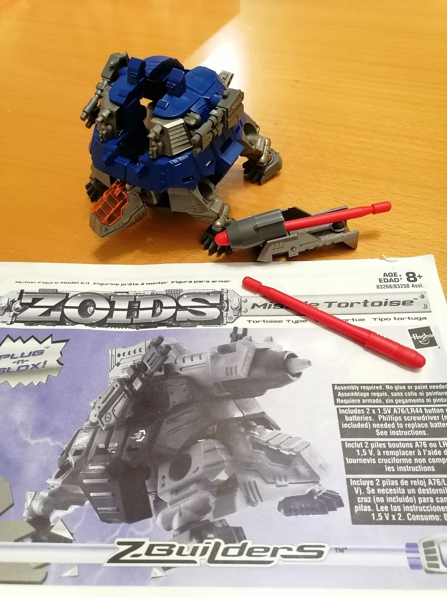 ZOIDS Missile Tortoise Hasbro