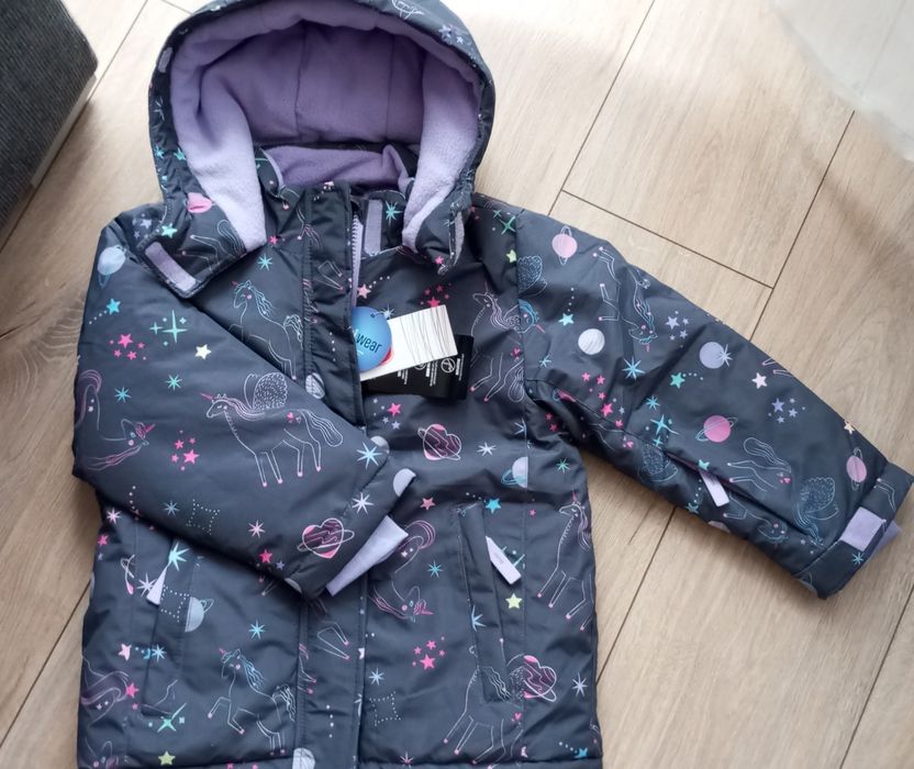 Cool Club kurtka narciarska dziewczęca r 110, NOWA